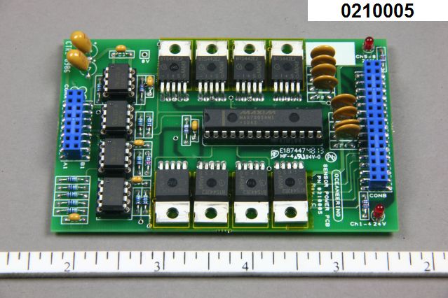 PCB OPAC CAMERA/SENSOR 10CH DAUGHTER CARD, 0210005