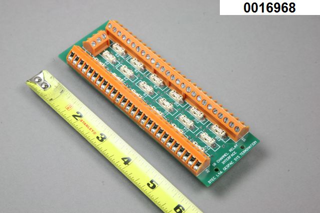 OCEANEERING, 18 CHANNEL RELAY INTERFACE, 18 RELAY-12VDC OE#0016968